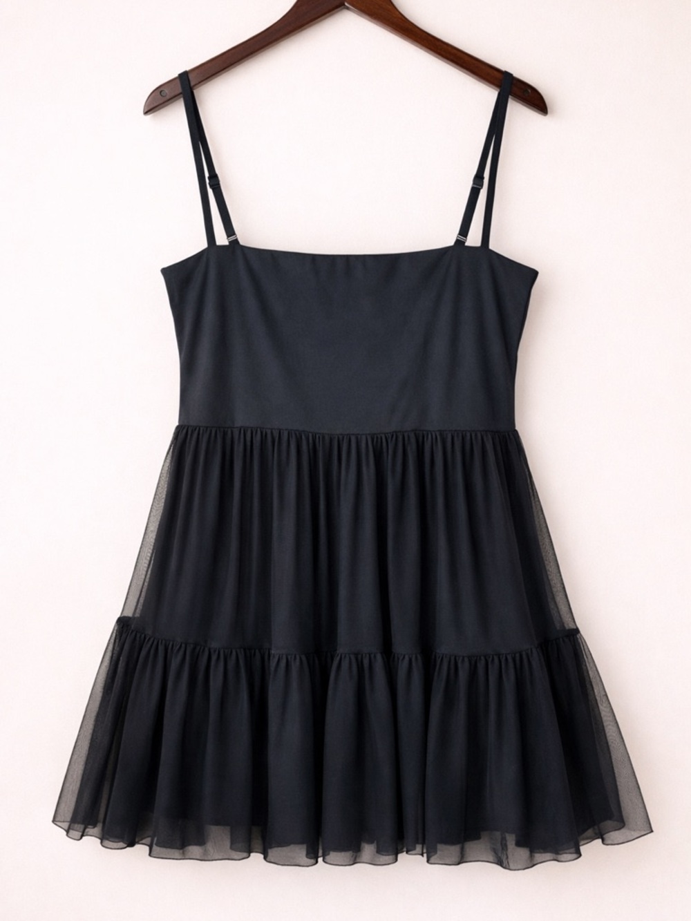 Blogilates Ballerina Dress Black Mesh Skort L NWT - Picture 5 of 10